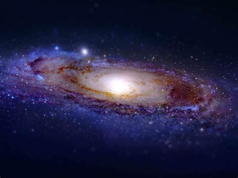 Andromeda Galaxy Tilt Shift High Definition Wallpaper