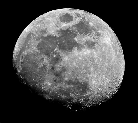 Moon Taken Through A 120mm Refractor Telescope Using The T Flickr