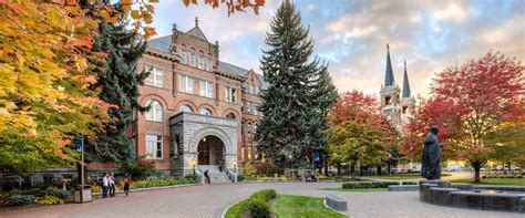 Located in spokane, which is a city setting in washington, the campus itself is urban. What Will They Learn? - Gonzaga University
