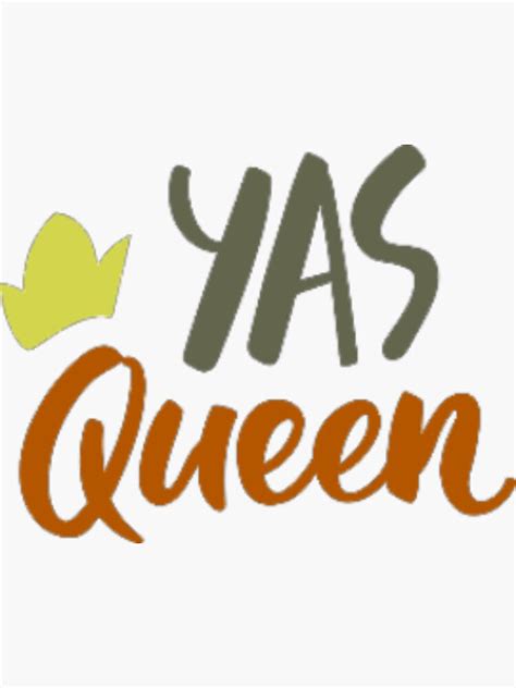 Yas Queen Set Collection Sticker For Sale By Nathanqapparel Redbubble
