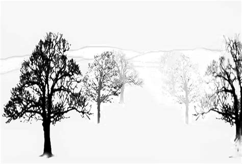 The Helpful Art Teacher Atmospheric Perspective Continued Trees In
