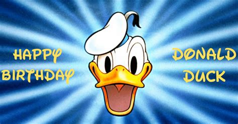 Happy Birthday Donald Duck Celebrate With This Disney Special