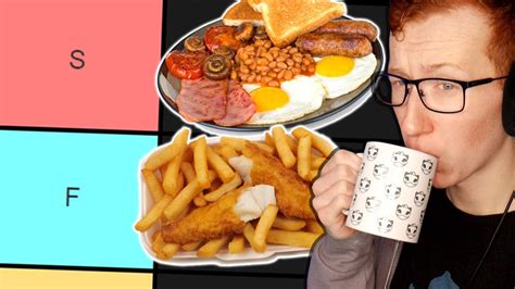 I was so scared you were going to put jack in the box in s tier. The ULTIMATE British Food Tier List - YouTube