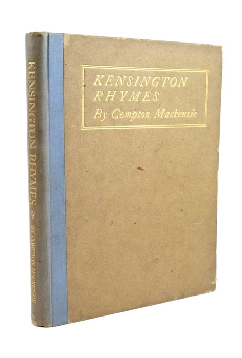 Stella And Roses Books Kensington Rhymes Written By Compton Mackenzie