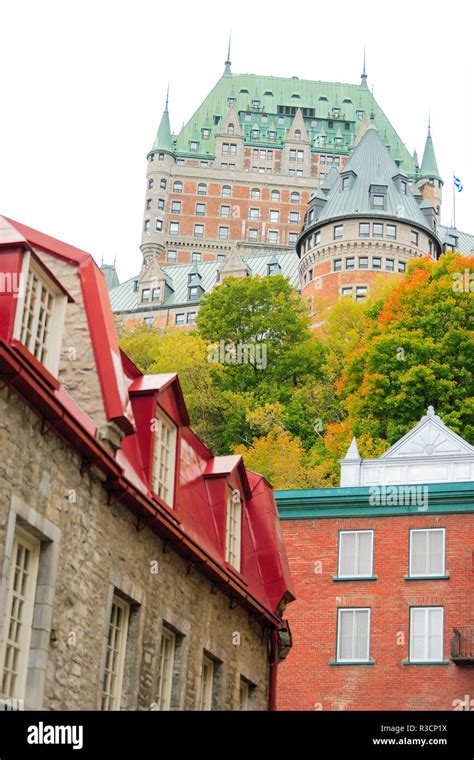 Vieux Quebec Old Quebec City The Only Walled City In North America World Heritage Site