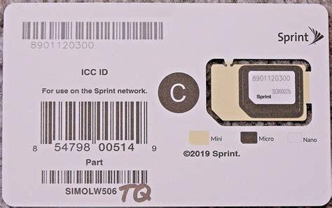 Cutting A Sprint Sim Card To Fit Other Phones A Step By Step Guide