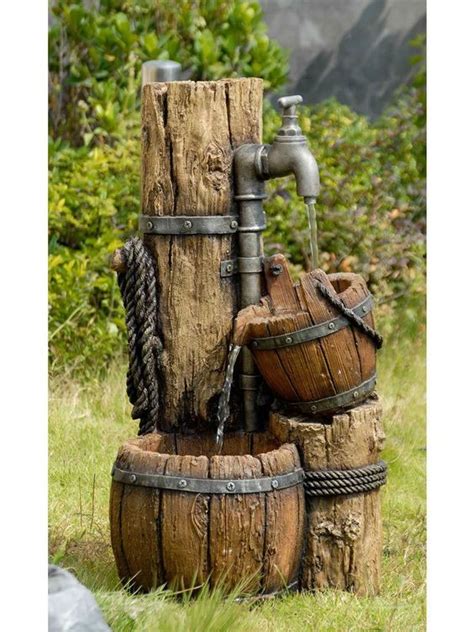 10 Rustic And Unique Water Feature Ideas For Your Outdoor Spaces Genmice
