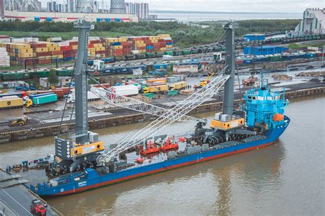 New Cranes For Helsingborg St Petersburg Ports
