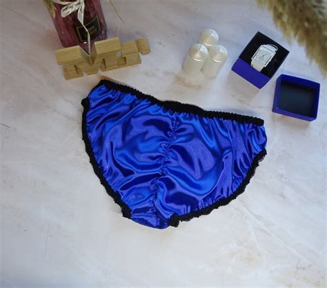 Satin French Knickers Panties For Men Mens Lingerie Satin Etsy