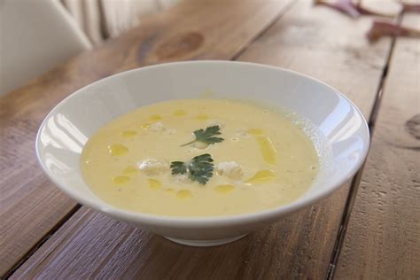 El coliflor es uno de ellos. Veloute Dubarry - la cocina del chef Monge