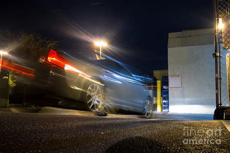 Night Car Long Exposure Photograph By Konstantin Sutyagin Fine Art