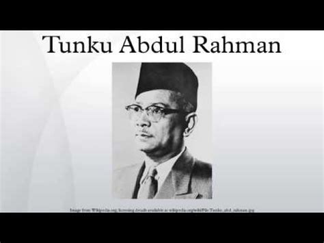 At midnight on august 30, he stood at the flagpole in merdeka square, in kuala lumpur, when the union jack was lowered for the last time and. Tunku Abdul Rahman - YouTube