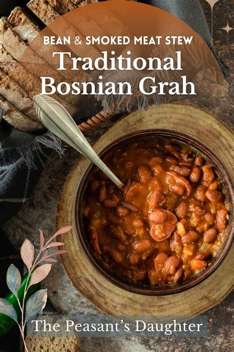 Authentic Bosnian Grah Recipe Bean Soup The Peasants Daughter