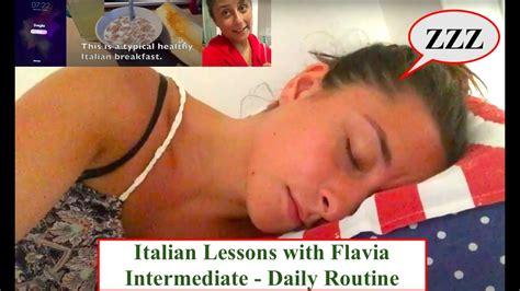 🇮🇹 Italian Lessons Intermediate Daily Routine Italian Listening 🇮🇹