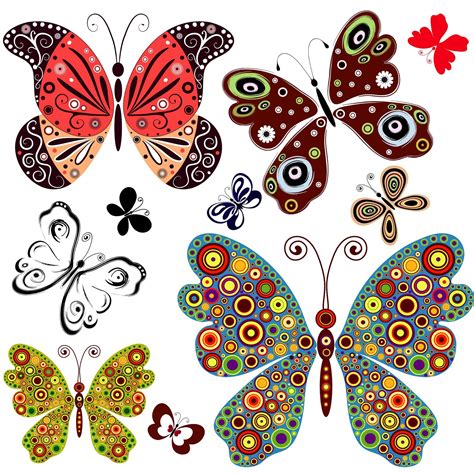 Imagen De Mariposa Para Imprimir Mariposas Para Colorear Pintar E