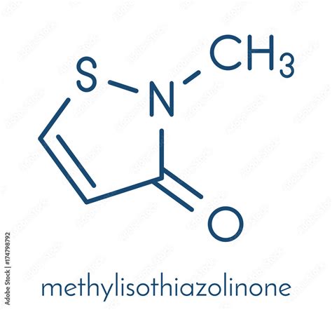 Methylisothiazolinone Mit Mi Preservative Molecule Chemical