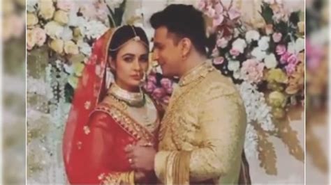 here s an adorable throwback moment from prince narula yuvika chaudhary s wedding news18
