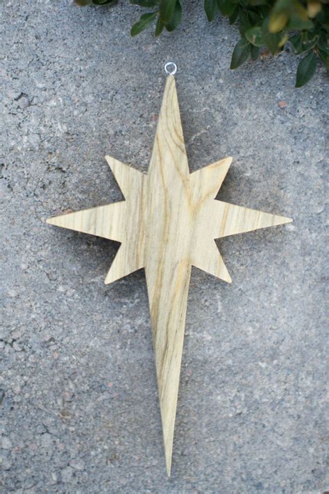 Wooden Bethlehem Star Christmas Ornament Etsy In 2021 Wooden