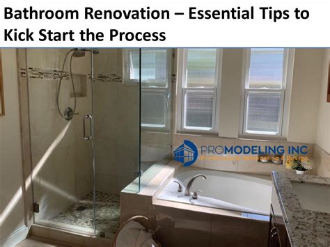 Bathroom Renovation Essential Tips To Kick Start The Process By