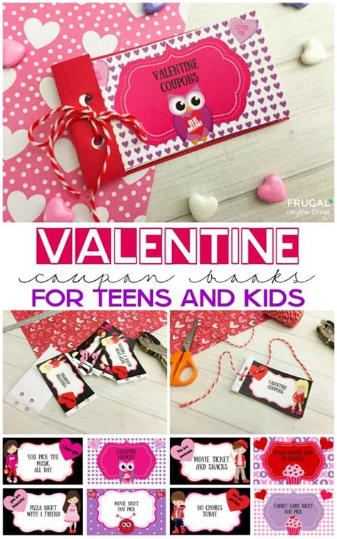 Valentines is the time to speak about your love in maximum volumes. Kid and Teen Valentine Coupon Books