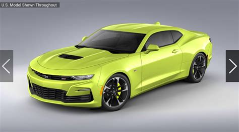 2020 Chevrolet Camaro Shock And Steel Special Edition Revealed