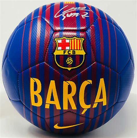 With focus firmly fixed on a fresh new campaign, puma have launched the official match balls for the 20/21 la liga season. Luis Suarez Barcelona FC La Liga Autographed Soccer Ball ...