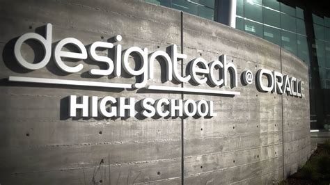 Design Tech High School At Oracle From Vision To Reality Youtube