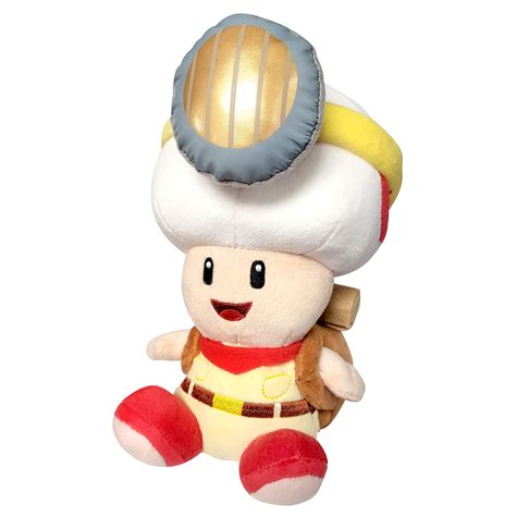 Buy Little Buddy 1408 Super Mario Bros Captain Toad Sitting Pose Plush 6 5 Online At