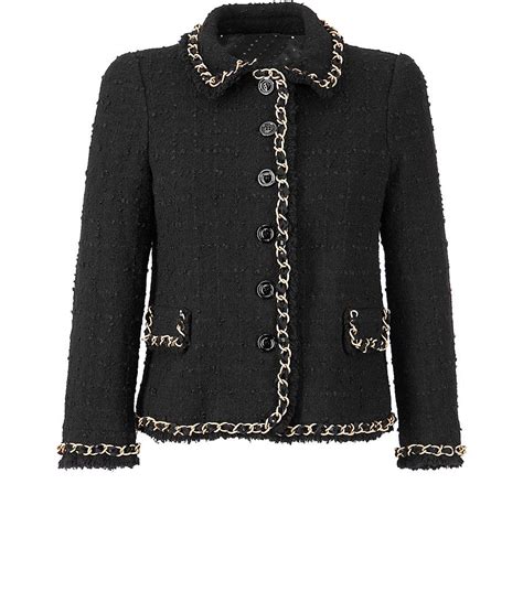 Moschino C Black Embellished Jacket Fashion Chanel Jacket Chanel