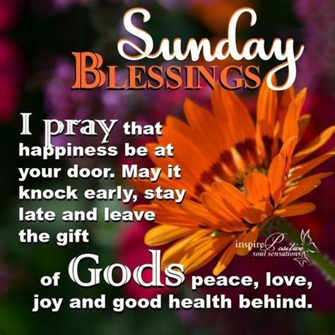 Sunday Blessings Quotes And Pictures Meaningful Unique On Life