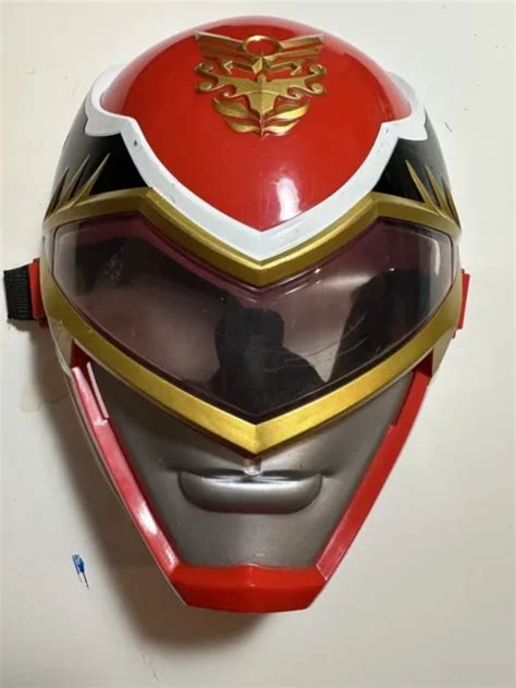Red Ranger Mask Mighty Morphin Power Rangers Mega Force Bandai