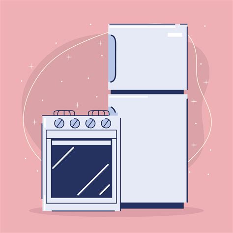 Household Appliances Cartoon Vector Art At Vecteezy