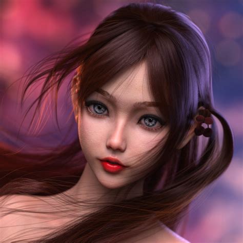 Artstation Fantasy Girl Portrait