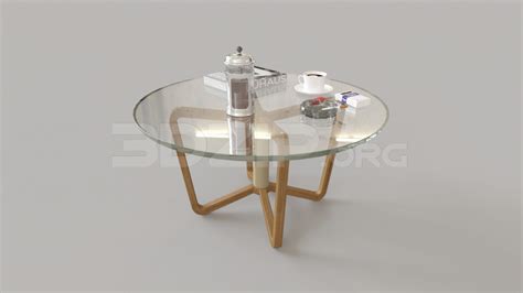 7213 Free 3ds Max Tea Table Model Download