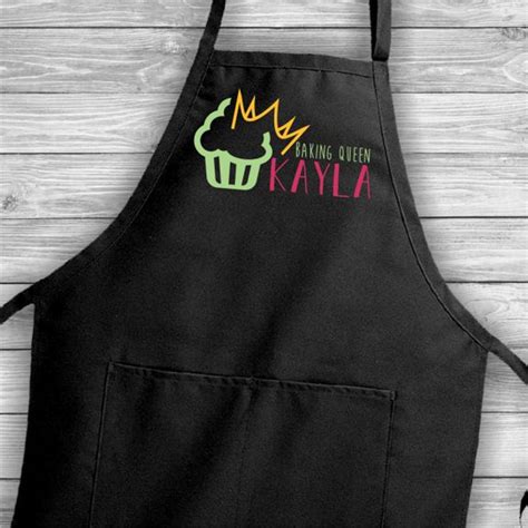 Baking Queen Apron Personalized Apron For Her