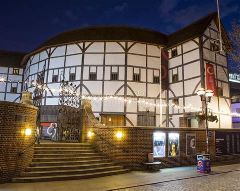 Teatro Del Globo Di Shakespeares A Londra Immagine Stock Editoriale