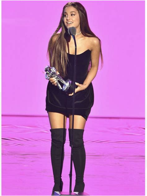 Dress Ariana Grande Black Dress Thigh High Boots Homecoming Dress