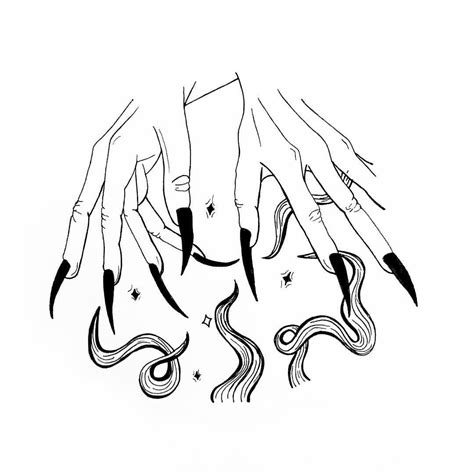 Creepy Hands 🖐🏻 🤚🏻 Inktober Art Illustration Drawing