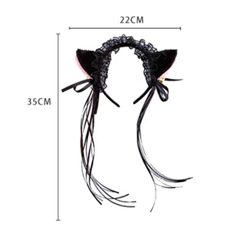 Cat Ears Bells Fringed Headband Cosplay Show Cosplay Party Etsy