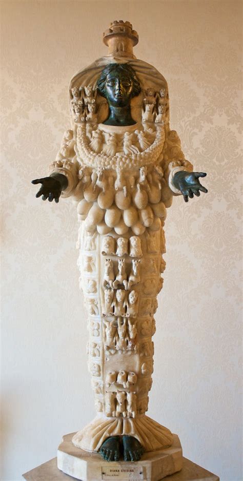 Statues of the ephesian artemis are recognizable for their form. Diana of Ephesus | Statue in the Capitoline Museums, Rome ...