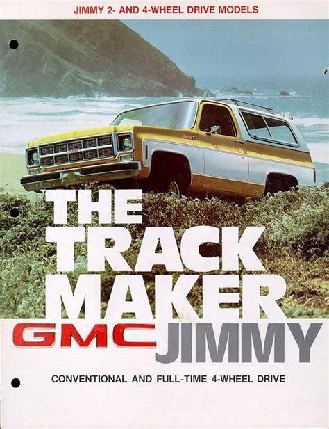 1977 Gmc Jimmy Brochure