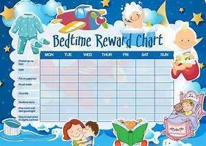 Toddler Sleep Bedtime Reward Chart Bedtime Chart Reward Chart Kids