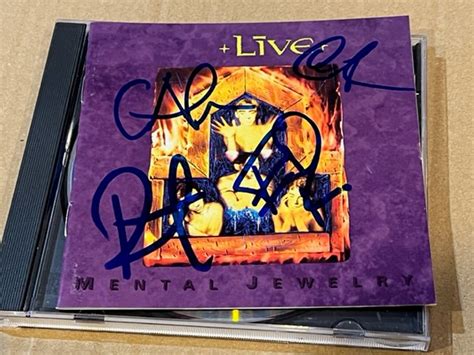 Live Complete Band Signed Autographed Mental Jewelry Cd Etsy