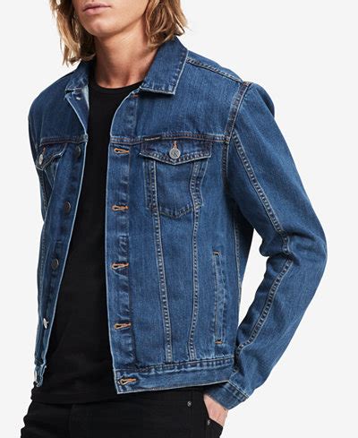 Top off your look with our iconic denim jacket. Calvin Klein Jeans Men's Denim Jacket - Coats & Jackets ...