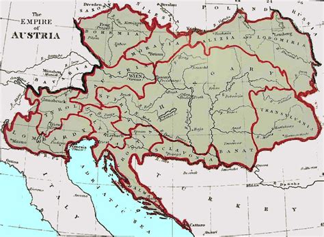 Austrian Empire Map