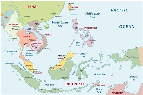 Which Countries Are Considered To Be Southeast Asia Worldatlas
