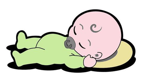 Sleeping Baby Cartoon