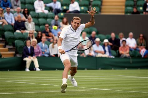 Dan Evans The Only Survivor On A Tough Second Day For British Players