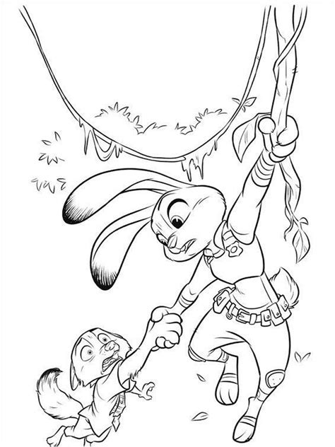 Nickwilde judyhoppsgif 12001534 zootopia coloring. Zootopia coloring pages. Free Printable Zootopia coloring ...