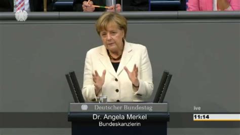 Rede Angela Merkel Zur Digitalisierung In Der Haushaltsdebatte Am 1009